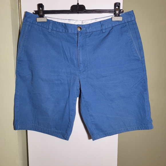 Burberry mens trouser chino casual shorts blue - Picture 1 of 8